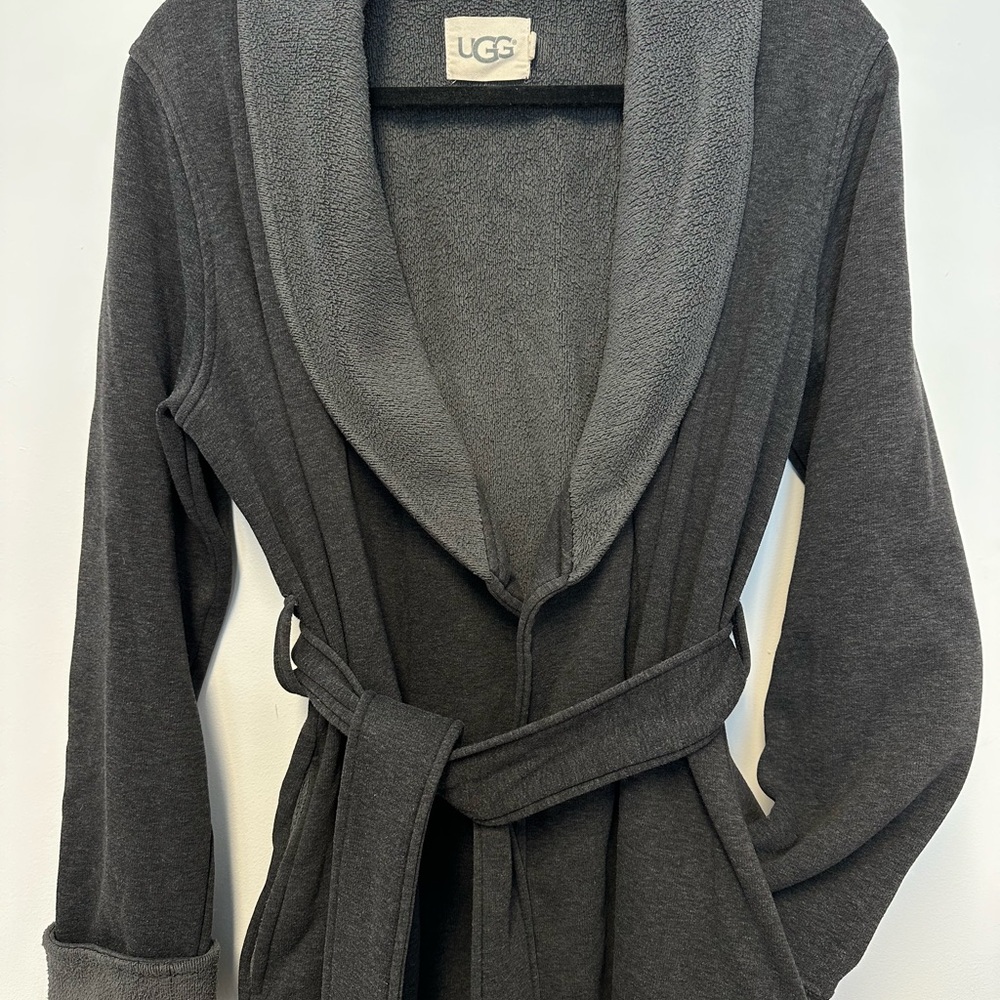 UGG Women's Gray bath Robe